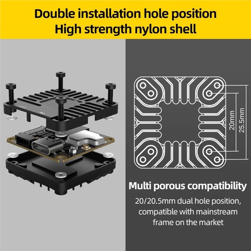 Heatsink Aluminum Parts Wide-A - Drone Camera Wide Angle review and price