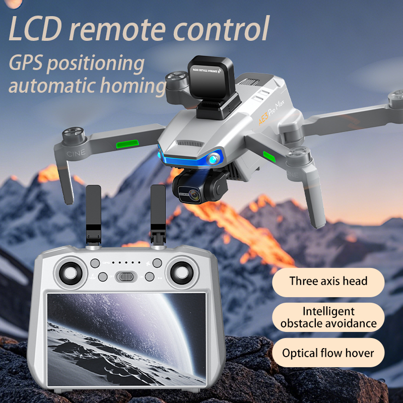 AE3 PRO Max NEW LCD SC GPS Dro - Drone Camera With Gimbal review and price